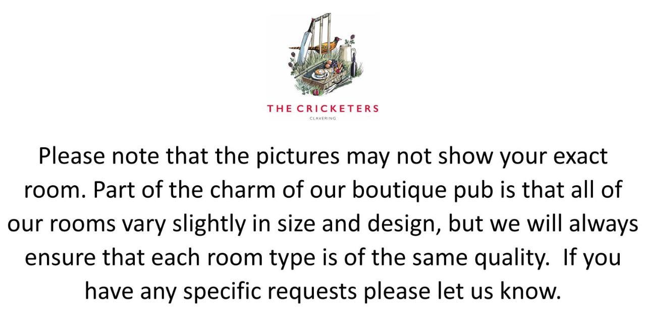 The Cricketers Clavering Exterior foto